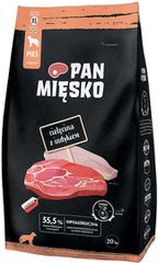 PAN MIESKO Mr Meat Veal Turkey Xl Dry Dog Food 20 Kg