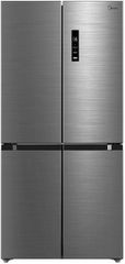 Midea MDRF632FIE46 Ψυγείο Ντουλάπα 474lt Total NoFrost Υ177.5xΠ83.3xΒ65.3εκ. Inox