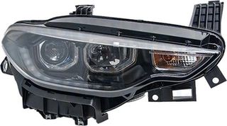 Carro Φανάρι Εμπρός ΗΛΕΚΤΡΙΚΟΣ Μαύρος (H7/H7) Με Φως Ημέρας LED (MARELLI) κατάλληλο για FIAT TIPO 2016-2021 (356/357) / 52145164 - Δεξί - 1 Τεμ