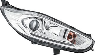 Carro Φανάρι Εμπρός ΗΛΕΚΤΡΙΚΟΣ Με ΦΑΚΟ (H1/H7) Με Φως Ημέρας LED (E) (TYC) κατάλληλο για FORD FIESTA 2013-2017 (JD) / 1857446 - Δεξί - 1 Τεμ