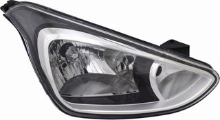 Carro Φανάρι Εμπρός ΗΛΕΚΤΡΙΚΟΣ (H4/H7) (Ε) (DEPO) κατάλληλο για HYUNDAI i10 II 2013-2016 (BA/IA) / 92102-B9300 - Δεξί - 1 Τεμ