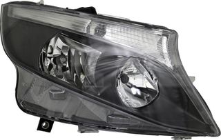 Carro Φανάρι Εμπρός ΗΛΕΚΤΡΙΚΟΣ Μαύρος (HELLA) κατάλληλο για MERCEDES VITO 2015- (W447) / 4479067800 - Δεξί - 1 Τεμ