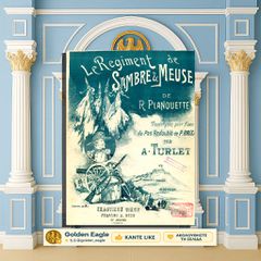 Le Regiment de Sambre & Meuse / R. Planquette [Έκδ: Γ. Φεξή δεκ 1910] Γαλλικό Στρατιωτικό Εμβατήριο