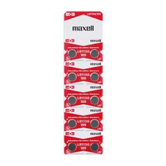 Buttoncell Maxell LR1130 AG10 LR54 389 390 Τεμ. 10 με Διάτρητη Συσκευασία