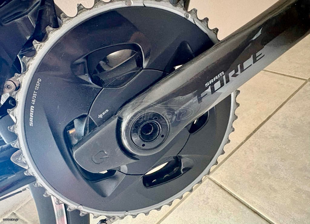SRAM Force 2x12 AXS D1 βατόμετρο.
