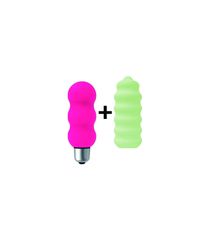 JoyDivision Joystick Gyro Mini Vibrator Bullet Pink / Pistachio
