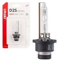 Amio Amio - ΑΝΤΑΛΛΑΚΤΙΚΗ ΛΑΜΠΑ ΧΕΝΟΝ BASIC D2S 12V 4.300k 35W BLISTER CARD - 1 ΤΕΜ. (03860/AM)