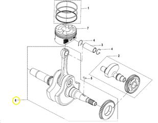 Στρόφαλος Mark Α CF Moto CF.520 AU-9S 2022-2025 SHORT 0GR0-041000-10017