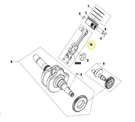 Μπιέλα Mark II CF Moto CF.450 AU-3S E5+ 2022-2025 SHORT 0800-042000-00023