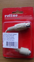 Αντάπτορας (adaptor) πληκτρολογίου AT → PS/2 της Roline, καινούριος, συλλεκτικός
