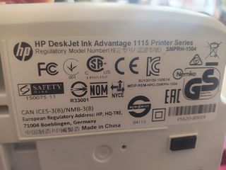 Hp printer deskjet advantage 1115