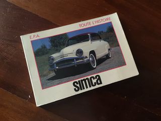 Simca βιβλίο όλα τα μοντέλα ιστορία