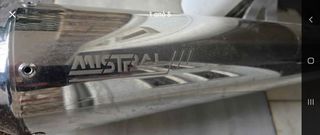 Moto guzzi v7/// Mistral exhaust dna air filter