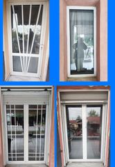 Πόρτα Εισόδου (2.10 x 0.98) | 4 Μπαλκονόπορτες (2.15 x 1.30) | 2 σταθερά παράθυρα