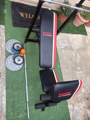 Πλήρες Επαγγελματικό Home Gym YORK FITNESS – 40kg Μαντέμι – ΕΥΚΑΙΡΙΑ!