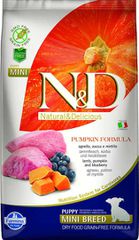 Farmina N Pumpkin Puppy Mini 7kg Ξηρά Τροφή χωρίς Σιτηρά & Γλουτένη για Κουτάβια Μικρόσωμων Φυλών με Αρνί