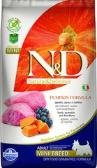 Farmina N Pumpkin Adult Mini 2.5kg Ξηρά Τροφή χωρίς Σιτηρά για Ενήλικους Σκύλους Μικρόσωμων Φυλών με Αρνί και Κολοκύθα