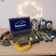 Διαγνωστικά εργαλεία με laptop ανακατασκευασμένα ενός έτους εγγύησης.