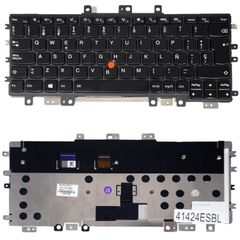 Teclado Español para Portátil - Spanish Laptop Keyboard για Lenovo ThinkPad Helix 2 20CG 20CH Ultrabook Pro Dock 00JT634 00UR010 00UR048 00JT594 03X6918 03X7072 00JT584 6M.4EOKB.001 ES Backlight Black