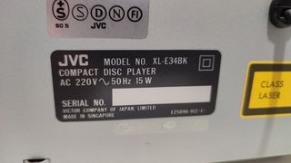 Jvc Cd player XL-E34BK-thumb-5