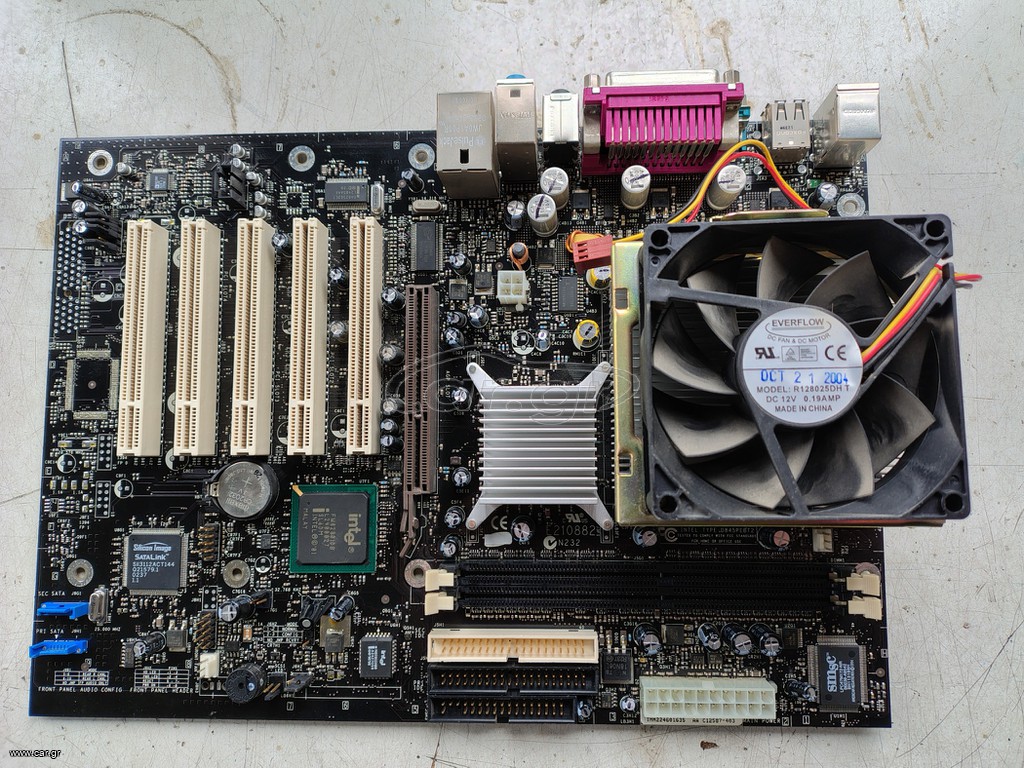 Pentium 4 - Μητρική+Επεξεργαστής+Ψήκτρα+RAM+GPU+I/O Shield