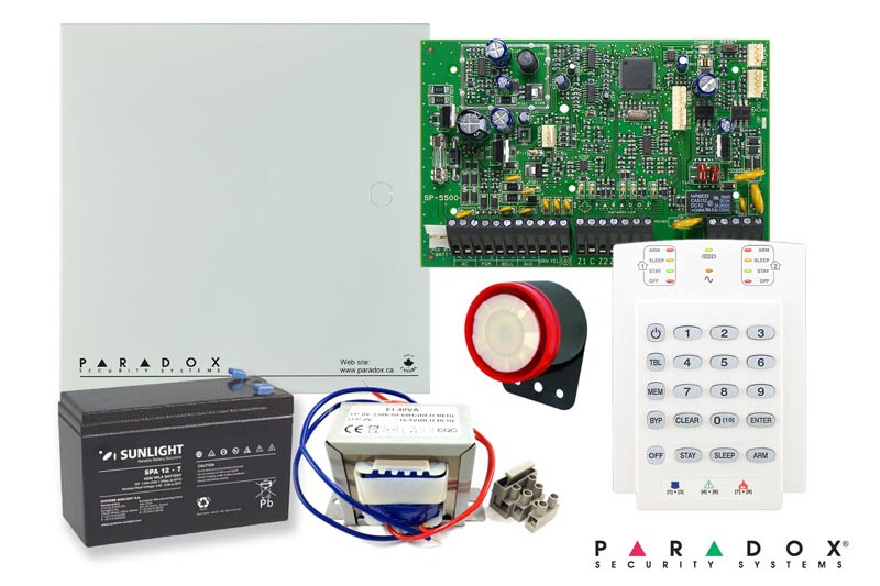 PARADOX SP5500 Πλήρης συναγερμός SET 1