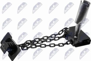 Υποδοχή εφεδρικού τροχού MITSUBISHI, L200 / TRITON Platform/Chassis, [2006-2015], 2.5L, Van