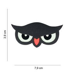 Army Surplus Ραφτό Σήμα ( Φωσφορίζει στο Σκοτάδι ) Laser Cut Owl Eyes patch