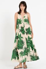 Philosophy Voile Print Sleevless dress DR22846