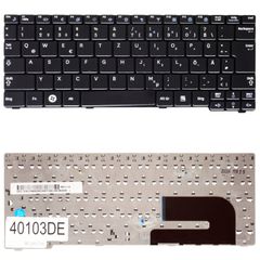 Deutsche Tastatur für Laptop - German Laptop Keyboard για Samsung NB30 NB20 N148 N150 N143 N145 BA59-02687C V113760AS1 BA59-02709H V113760BK CNBA5902766 CNBA5902768 DE Black ( Κωδ.40103DE )