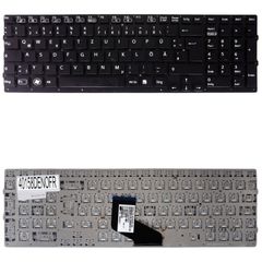 Deutsche Tastatur für Laptop - German Laptop Keyboard για Sony Vaio VPC-F2 F22 F23 F24 VPC-F217 VPC-F219 VPC-F21 148952911 148952731 148952741 148952821 148952841 DE Nο Frame Black ( Κωδ.40158DENOFR )