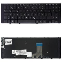 Deutsche Tastatur für Laptop - German Laptop Keyboard για HP ProBook 5320 5320m 5310m 618843-001 581089-001 618843-041 581089-041 618843-B31 PK1308P2A10 V104902AK1 DE Black ( Κωδ.41033DE )