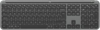 Logitech K950 Signature Slim Ασύρματο Πληκτρολόγιο Αγγλικό US Γκρι