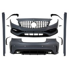Body kit Για Mercedes-Benz A-Class W176 12-18 A45s Amg Facelift Look Black Edition