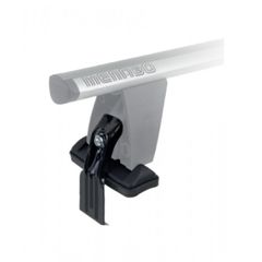 MENABO Menabo - Σετ Άκρα (Πόδια) Kit Type G για Μπάρες Οροφής Delta Black / Silver - 1 Σετ (16840/MB)