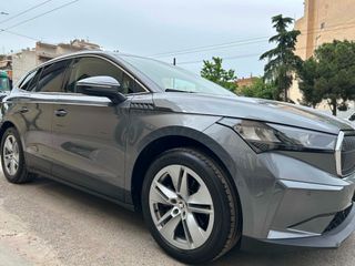 Skoda Enyaq 2023 ΕΝΟΙΚΙΑΣΗ ΑΔΕΙΑΣ-Enyaq iV 80 Loft |ΔΕΚΤΑ ΓΡΑΜΜΑΤΙΑ-thumb-4