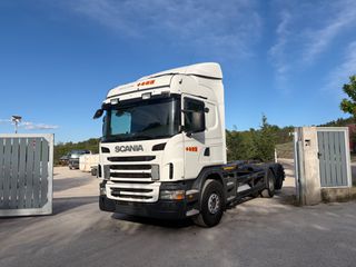 Ανατρεπόμενο Για Containers Με Βραχίονες Scania 2012 G400 EURO 5 **FULL ΙΣΤΟΡΙΚΟ SCANIA**RETARDER/MEILLER 20.67/-thumb-1