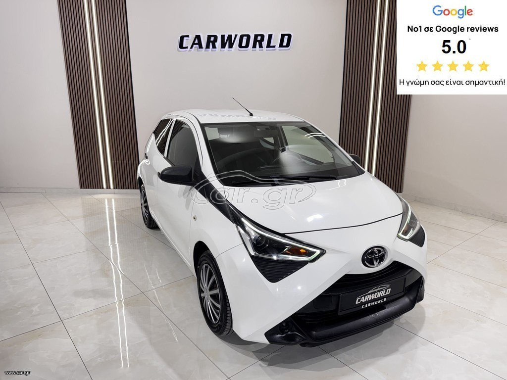Toyota Aygo 2021 ΕΛΛΗΝΙΚΟ 5ΠΛΗ ΕΓΓΥΗΣΗ & 5 ΧΡΟΝΙΑ ΔΩΡΕΑΝ SERVICE!!!