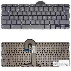 Teclado Español para Portátil - Spanish Laptop Keyboard για HP Chromebook x360 11-AE 11-AE010NR 11-AE020NR 921809-001 921809-251 921809-171 921809-DH1 Power Key ES Nο Frame Gray ( Κωδ.41420ESGRAYTYPE2