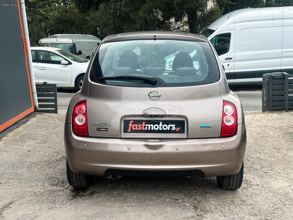 Nissan Micra 2010 Ελληνικό,1o Χέρι, Οθόνη Car play, Βιβλίο service thumbnail 6