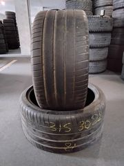 2 μεταχειρισμενα ελαστικα 315/30-22 Michelin Pilot Sport 4 DOT 21'