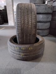 2 μεταχειρισμενα ελαστικα 285/40-21 Pirelli P zero  DOT 22'