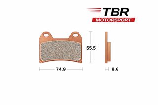 Τακακια Εμπρος 784 Sintered CK-9 H Yamaha XT X 660 660cc