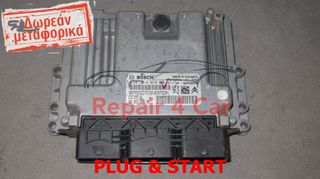 ΕΓΚΕΦΑΛΟΣ ΚΙΝΗΤΗΡΑ  CITROEN C3  1.4HDI  0281019818 9805947680 9666729580 EDC17C10 TESTED ΞΕΚΛΕΙΔΩΤΟΣ