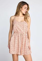 Funky Buddha Γυναικεία Φλοράλ Ολόσωμη Φόρμα FBL013-102-12