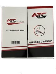 ATC Στροφείο Δικτύου ATC-613 UTP CAT6 305m Γκρί Εσωτερικό