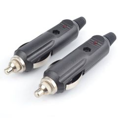 Φίς Αναπτήρα Αυτοκινήτου Αρσ. 12V LED