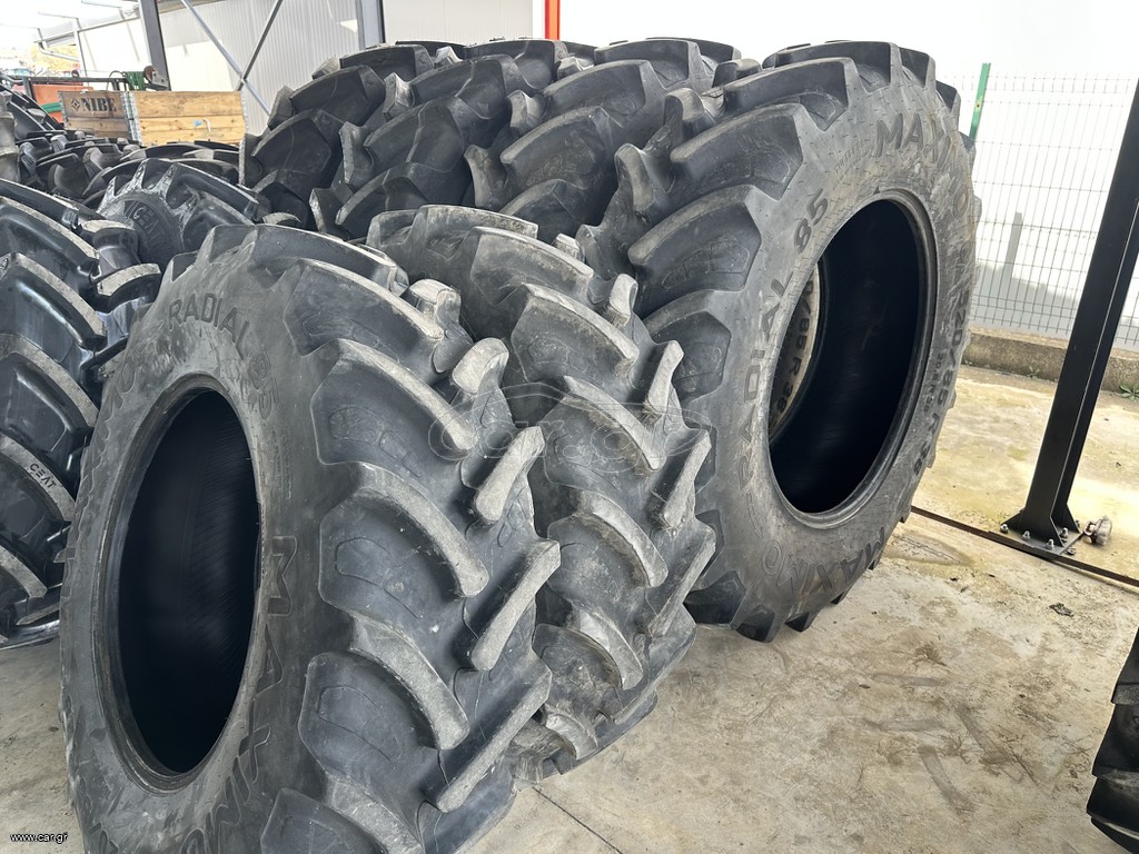 maxxum radial 520/85/38 420/85/28 τετραδα 1.800 ευρω