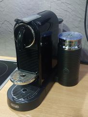 De'Longhi Citiz & Milk Καφετιέρα για Κάψουλες Nespresso Πίεσης 19bar με Αφρογαλιέρα Black