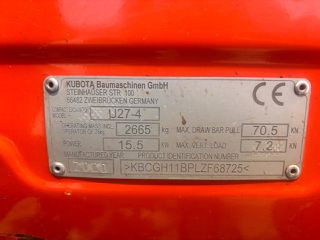Εκσκαφάκι (διαβολάκι) Kubota 2020 U27-4-thumb-9